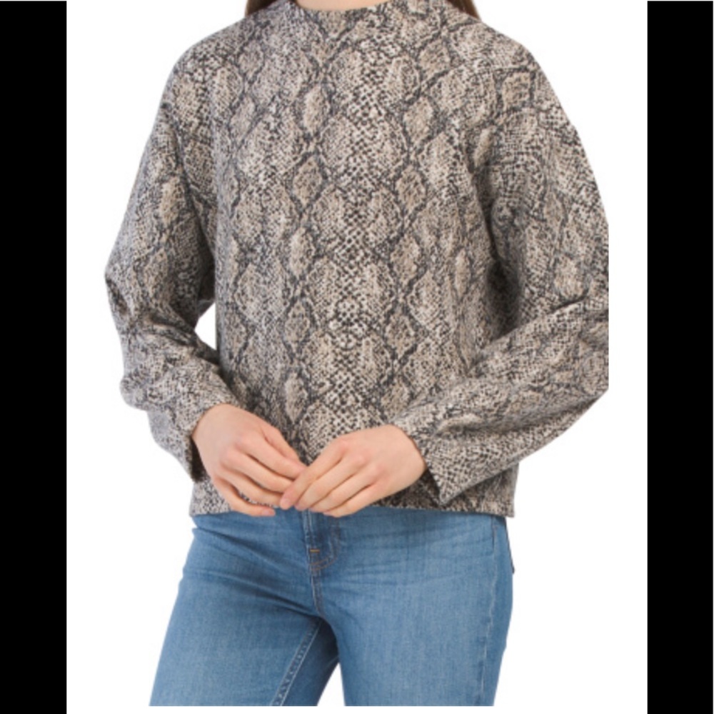 New Zara Los Printed Knit Size S